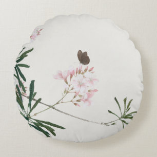Ju Lian Fine Art Natuurprintcollectie Rond Kussen
