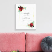 Juan 1 14, Spanish bible verse Canvas Afdruk (Insitu (Woonkamer))