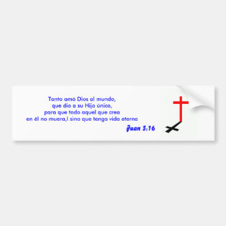 juan 3:16 Sticker