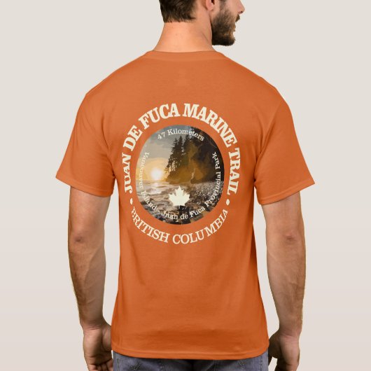 Juan de Fuca Marine Trail (OBP) T-shirt (Achterkant)