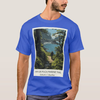 Juan de Fuca Marinerail West Coast Wandelkunst Pri T-shirt