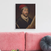Juan de la Cosa Canvas Afdruk (Insitu (Woonkamer))