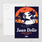Juan Dolio Dominican Republic  Souvenirs Briefkaart (Voorkant / Achterkant)