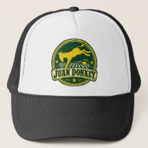 Juan Donkey Vintage Gedecoreerde Boer Hoed