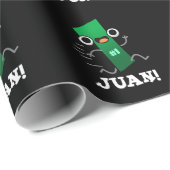 Juan Funny Mexican Nummer 1 Pun Dark BG Cadeaupapier (Rol Hoek)