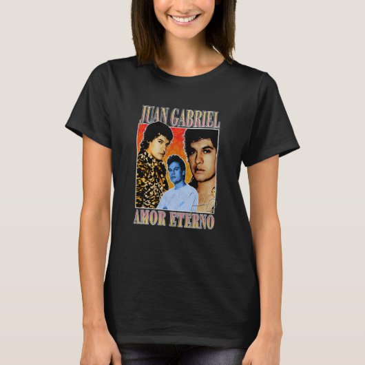 Juan Gabriel Amor Eterno T-shirt (Voorkant)