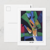 Juan Gris #104 - Kunstkaart Briefkaart (Voorkant / Achterkant)
