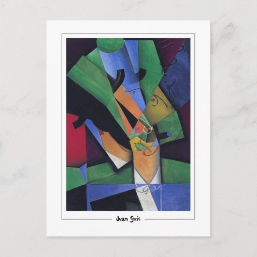 Juan Gris #104 - Kunstkaart Briefkaart (Voorkant)