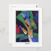 Juan Gris #104 - Kunstmatig Briefkaart (Voorkant / Achterkant)
