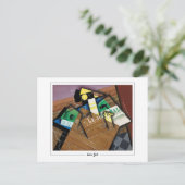 Juan Gris #12 - Fine Art Briefkaart (Staand voorkant)