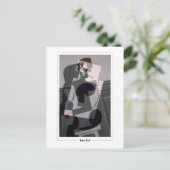 Juan Gris #245 - Kunst Briefkaart (Staand voorkant)