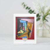 Juan Gris #256 - Kunst Briefkaart (Staand voorkant)