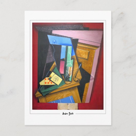 Juan Gris #256 - Kunst Briefkaart (Voorkant)