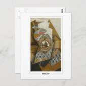 Juan Gris #261 - Kunst Briefkaart (Voorkant / Achterkant)