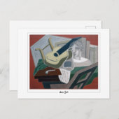 Juan Gris #266 - Kunst Briefkaart (Voorkant / Achterkant)