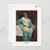 Juan Gris #276 - Kunst Briefkaart (Voorkant / Achterkant)