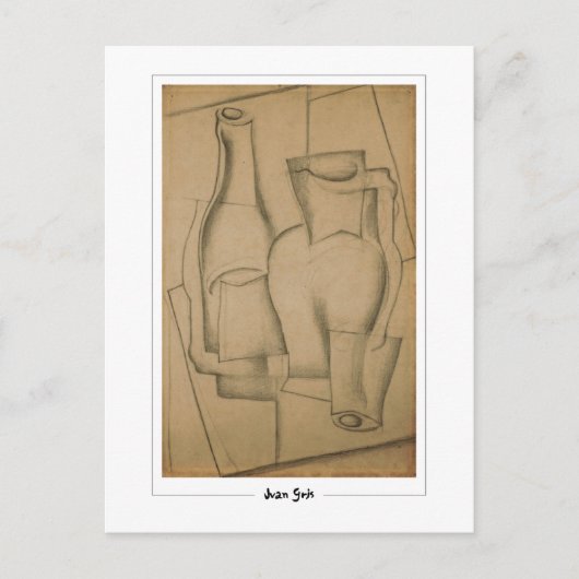 Juan Gris #285 - Kunst Briefkaart (Voorkant)