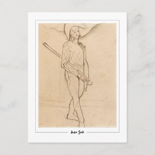 Juan Gris #292 - Kunst Briefkaart (Voorkant)