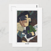 Juan Gris #317 - Kunst Briefkaart (Voorkant / Achterkant)