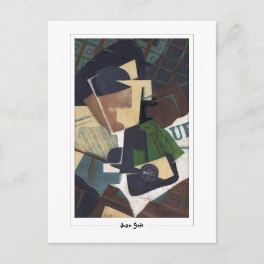 Juan Gris #317 - Kunstkaart Briefkaart (Voorkant)