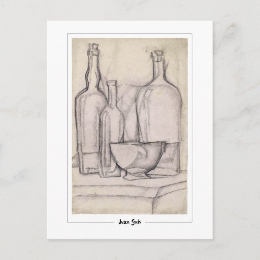 Juan Gris #321 - Kunst Briefkaart (Voorkant)