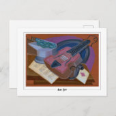 Juan Gris #324 - Kunst Briefkaart (Voorkant / Achterkant)