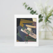Juan Gris #327 - Kunst Briefkaart (Staand voorkant)