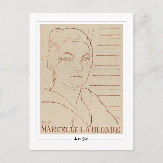 Juan Gris #331 - Kunst Briefkaart (Voorkant)