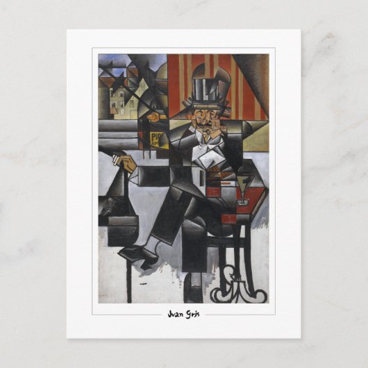 Juan Gris #42 - Kunst Postkaart (Voorkant)