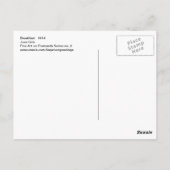 Juan Gris Breakfast Fine Art Briefkaart (Achterkant)