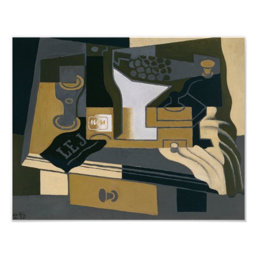 Juan Gris - Coffee Grinder Foto Afdruk (Voorkant)