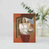 Juan Gris - De lezer Briefkaart (Staand voorkant)