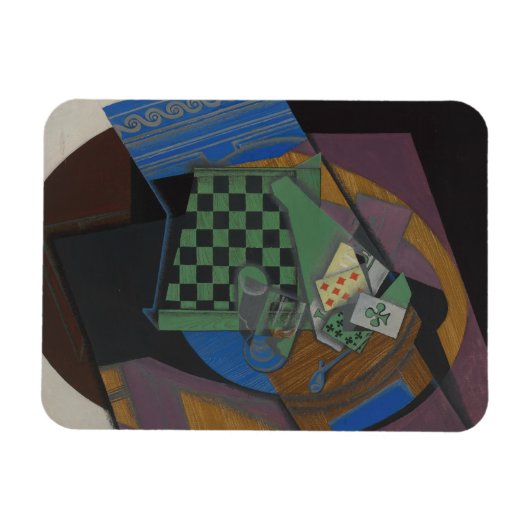 Juan Gris - Kaarten voor karton en speelkaarten Magneet (Horizontaal)