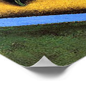 Juan Gris - Landschap met huizen bij Ceret Poster (Hoek)