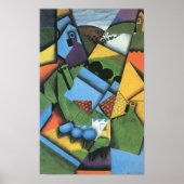 Juan Gris - Landschap met huizen in Ceret Poster (Voorkant)
