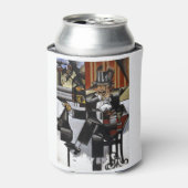 Juan Gris Man in een Cafe Blikjeskoeler (Blikje Voorkant)