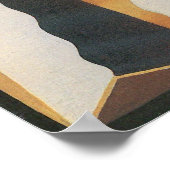 Juan Gris - Pierrot Poster (Hoek)