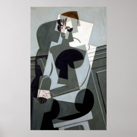 Juan Gris Portrait de Madame Josette Gris Poster (Voorkant)