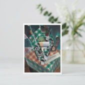 Juan Gris, stille levens, moderne kunst Briefkaart (Staand voorkant)