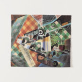 Juan Gris - Stilleven met gecontroleerd tafelkleed Wandkleed (Voorkant (horizontaal))