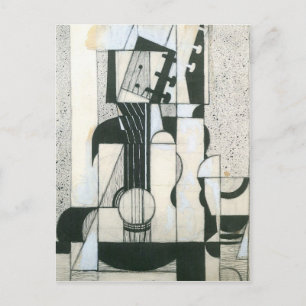 Juan Gris - Stilleven met gitaar Briefkaart