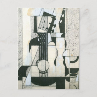 Juan Gris - Stilleven met gitaar Briefkaart