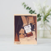 Juan Gris - The Coffee Grinder Briefkaart (Staand voorkant)