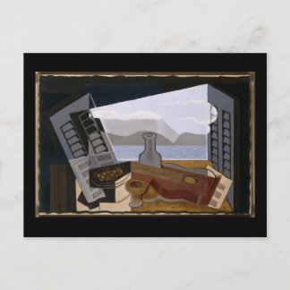 Juan Gris The Open Window Briefkaart