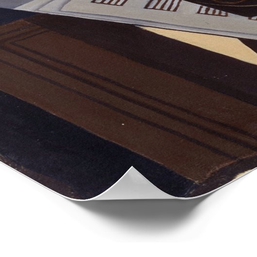 Juan Gris The Open Window Poster (Hoek)