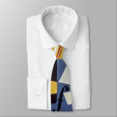 Juan Gris - Violin en Glass - Abstracte kunst Stropdas (Gebonden)