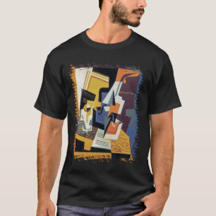 Juan Gris - Viool en Glas - Abstracte Kunst T-shirt