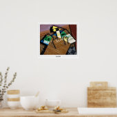 Juan Gris Zedign Art Poster #12 (Keuken)