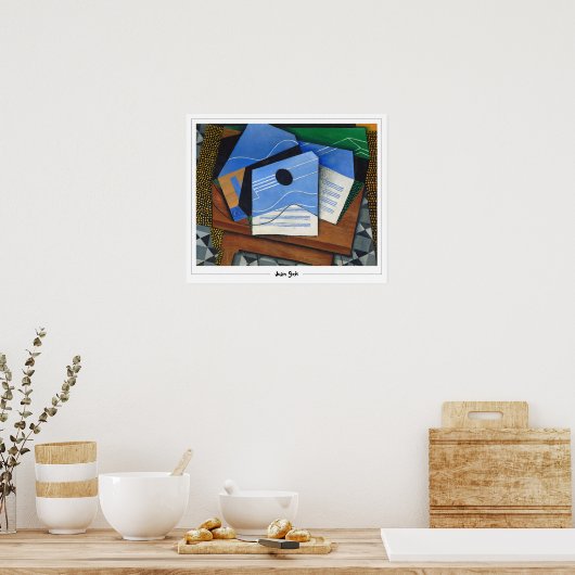 Juan Gris Zedign Art Poster #132 (Keuken)