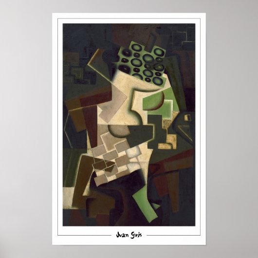 Juan Gris Zedign Art Poster #15 (Voorkant)